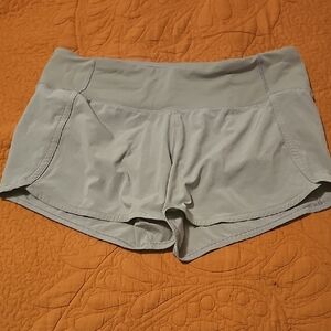 lululemon athletica Light Sage Green Athletic Shorts